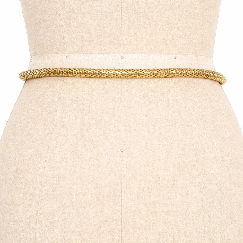 Vintage gold snake